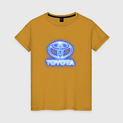 Женская футболка Toyota neon