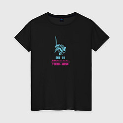 Женская футболка Eva-01