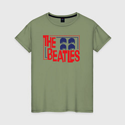 Женская футболка The Beatles Star