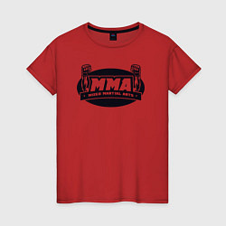 Женская футболка Martial arts
