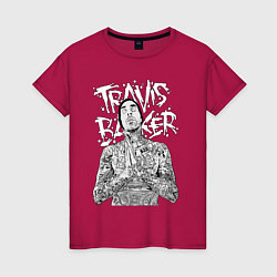 Женская футболка Travis Barker