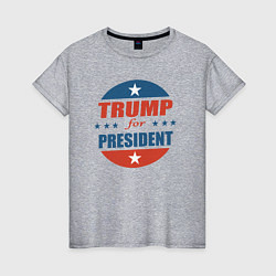 Женская футболка Трампа в президенты