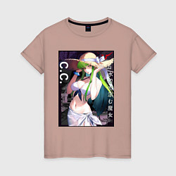 Женская футболка Си Си в купальнике - Code Geass