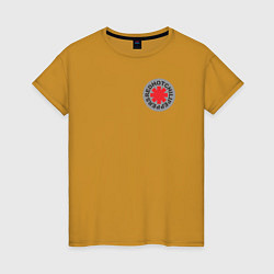 Женская футболка Red Hot Chili Peppers эмблема