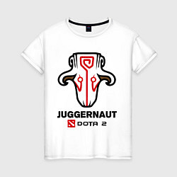 Женская футболка Juggernaut Dota 2