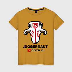 Женская футболка Juggernaut Dota 2