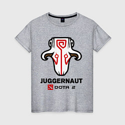 Женская футболка Juggernaut Dota 2