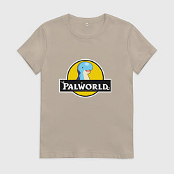 Женская футболка Релаксаурус Палворлд
