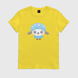 Женская футболка Маленькая овечка