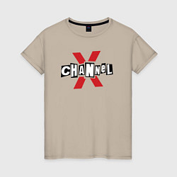Женская футболка Channel X из GTA V