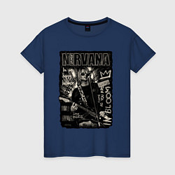 Женская футболка Nirvana In Bloom