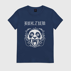 Женская футболка Burzum rock panda