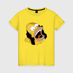 Женская футболка Гомер - Симпсоны