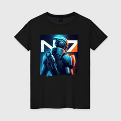 Женская футболка Mass Effect - character ai art