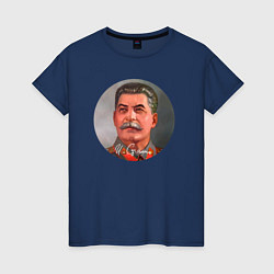 Женская футболка Stalin color