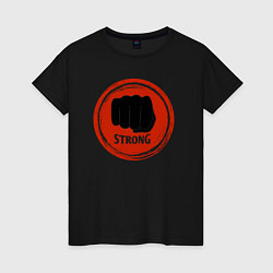 Женская футболка MMA strong