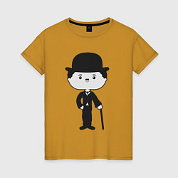Женская футболка Мистер Чаплин