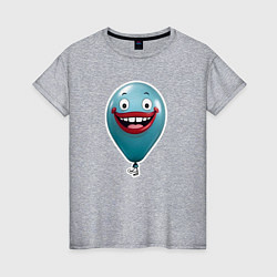 Женская футболка Забавный воздушный шарик