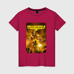 Женская футболка Helldivers 2: Battleground