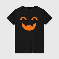 Женская футболка Orange smile