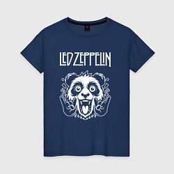 Женская футболка Led Zeppelin rock panda