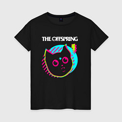 Женская футболка The Offspring rock star cat