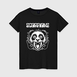 Женская футболка Scorpions rock panda