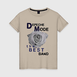 Женская футболка Depeche Mode - best of band