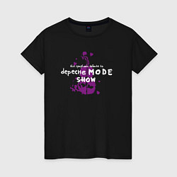 Женская футболка Depeche Mode show