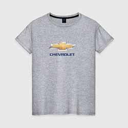 Женская футболка Chevrolet авто бренд