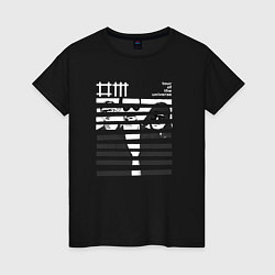 Футболка хлопковая женская Depeche Mode - SOTU merch, цвет: черный