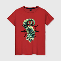 Женская футболка Slipknot ram