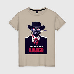 Женская футболка Django - Jamie Foxx