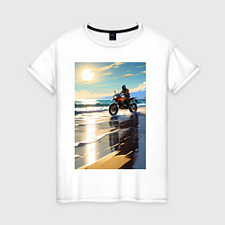 Женская футболка On the beach