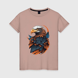 Женская футболка Белоголовый орлан