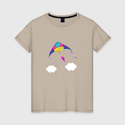 Женская футболка Воздушный змей