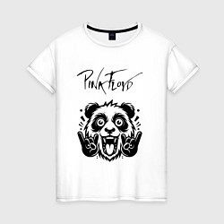 Женская футболка Pink Floyd - rock panda