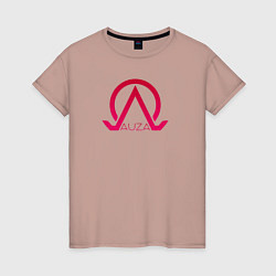 Женская футболка Auza Corp Red