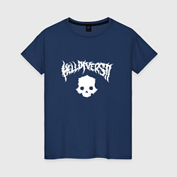 Женская футболка Helldivers: Skull