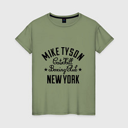 Женская футболка Mike Tyson: New York