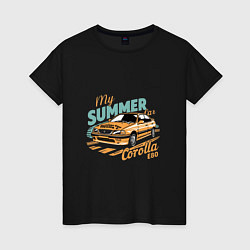 Женская футболка My Summer Car Toyota Corolla