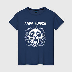 Женская футболка Papa Roach rock panda