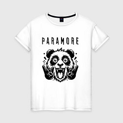 Женская футболка Paramore - rock panda