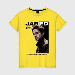 Женская футболка Jared Joseph Leto 30 Seconds To Mars