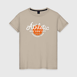 Женская футболка Athletic basketball