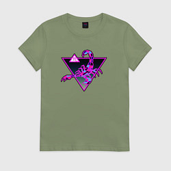 Женская футболка Гороскоп скорпион