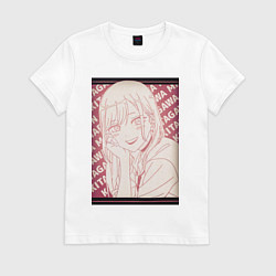 Женская футболка Эта фарфоровая кукла влюбилась