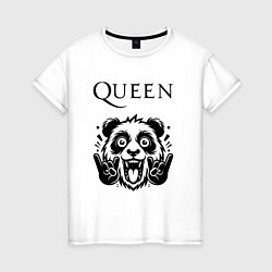 Женская футболка Queen - rock panda
