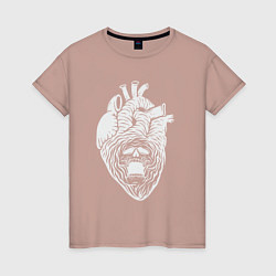 Женская футболка Dead heart