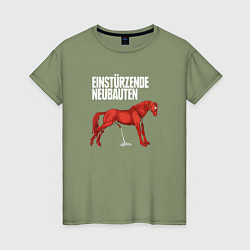 Женская футболка Einstrzende Neubauten - Horse